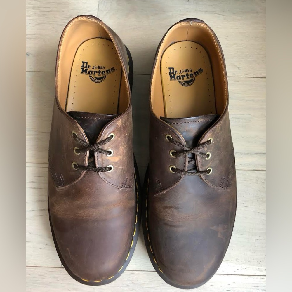 1461 Crazy Horse Leather Oxford Shoes